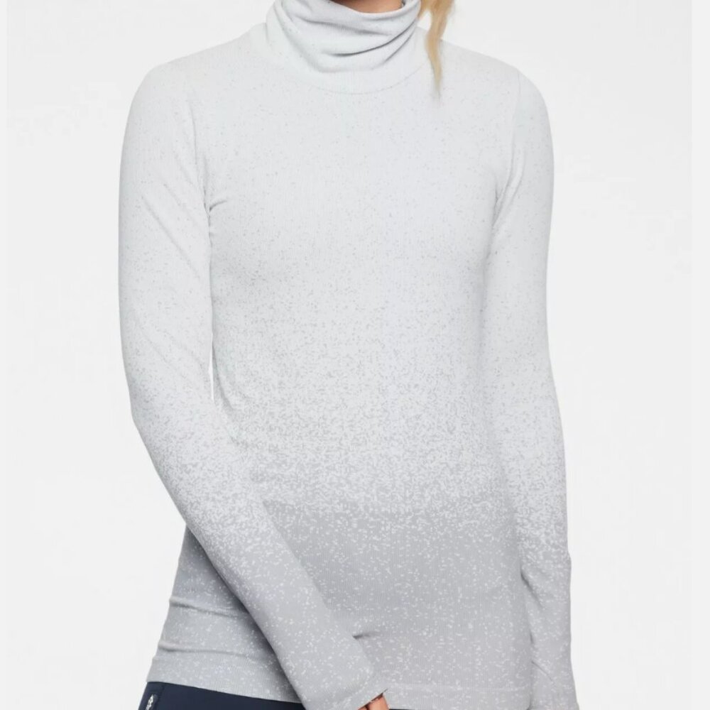 Athleta Flurry Base Layer Ombré Turtleneck